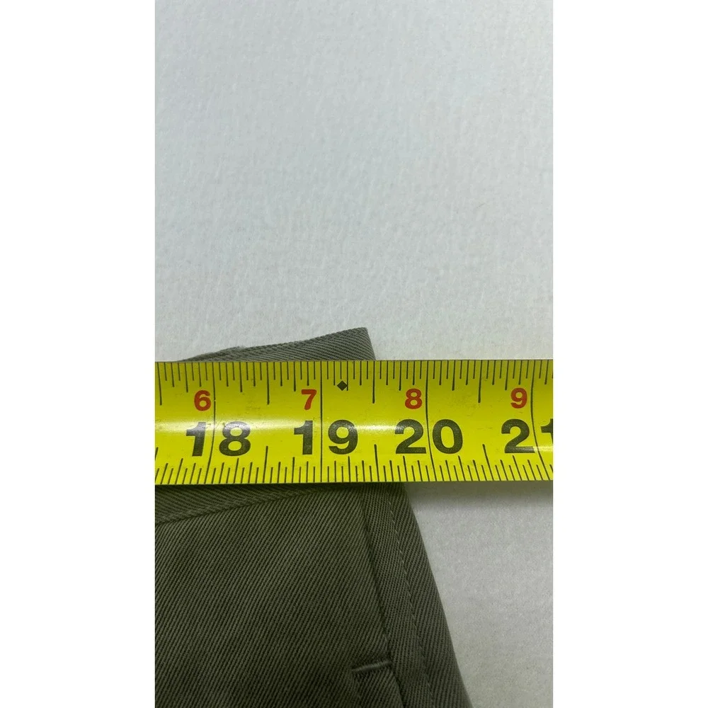 Tommy Bahama Relax Mens 40 Silk Pleated Shorts Olive Green 100% Silk Casual